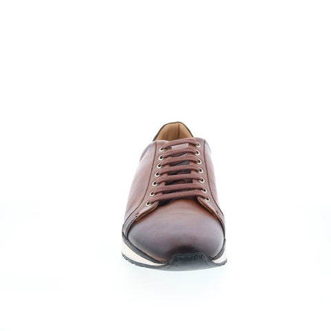 Pastori by Di Bianco Vitellius Mens Brown Leather Lifestyle Sneakers Shoes