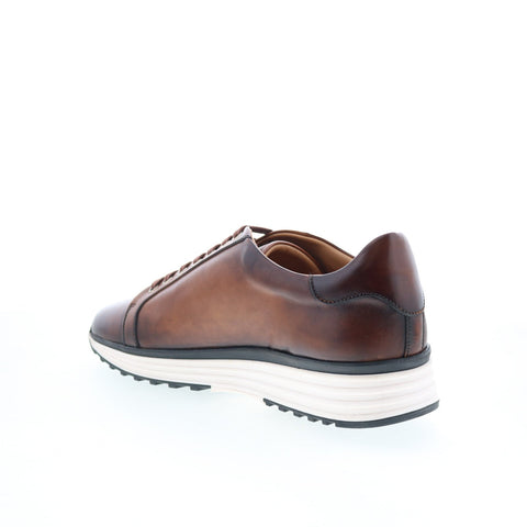 Pastori by Di Bianco Vitellius Mens Brown Leather Lifestyle Sneakers Shoes