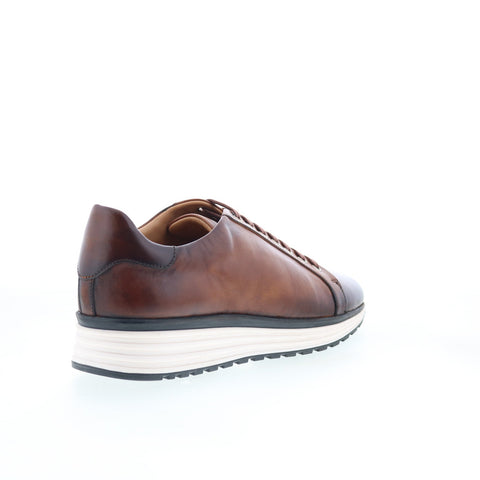 Pastori by Di Bianco Vitellius Mens Brown Leather Lifestyle Sneakers Shoes