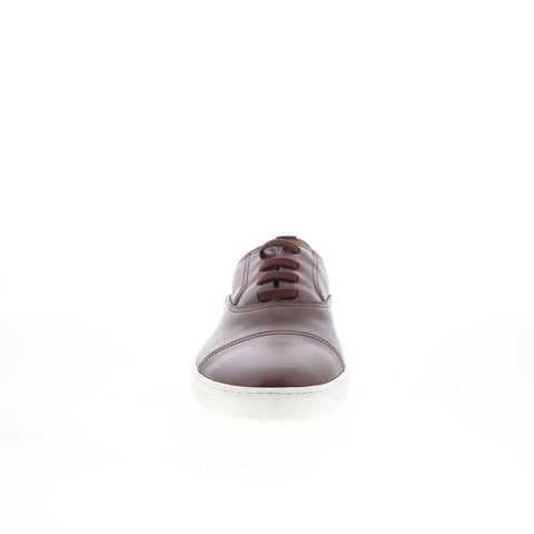 Pastori by Di Bianco Vitellius Mens Brown Leather Lifestyle Sneakers Shoes