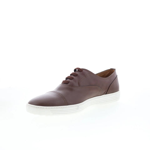 Pastori by Di Bianco Vitellius Mens Brown Leather Lifestyle Sneakers Shoes