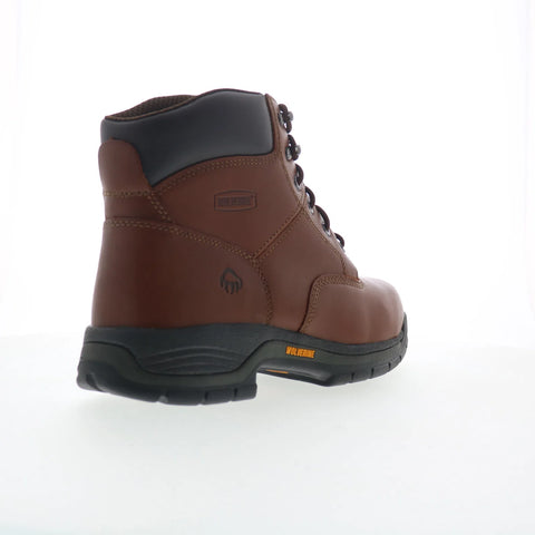 Wolverine Harrison W04906 Mens Brown Extra Wide 4E Leather Casual Dress Boots