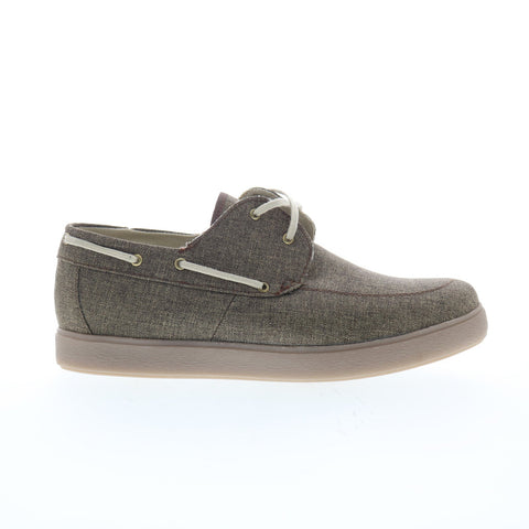 Hitchcock Sheila W320 Womens Brown Extra Wide 4E Loafers Boat Shoes
