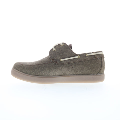 Hitchcock Sheila W320 Womens Brown Extra Wide 4E Loafers Boat Shoes