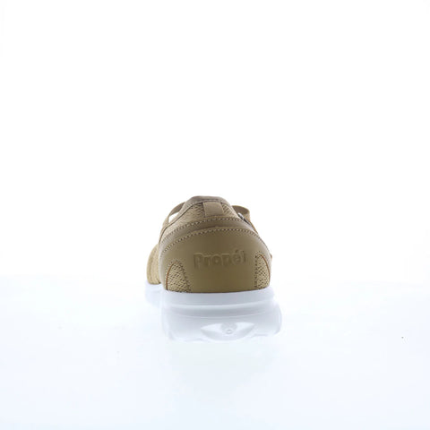 Propet TravelActiv Mary Jane W5103 Womens Brown Mesh Mary Jane Flats Shoes