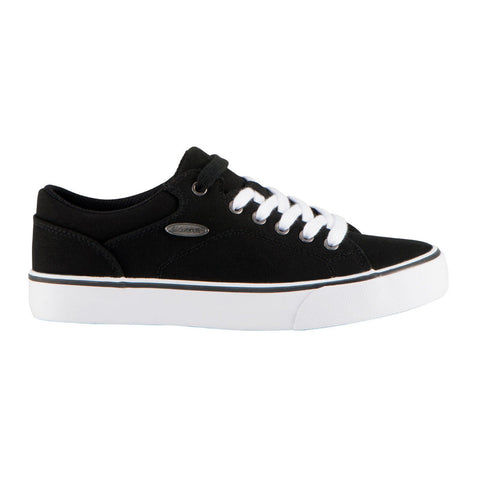 Lugz Ally WALLYC-060 Womens Black Canvas Lace Up Lifestyle Sneakers Shoes