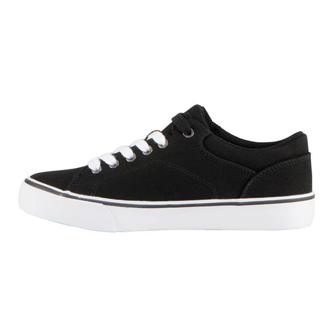 Lugz Ally WALLYC-060 Womens Black Canvas Lace Up Lifestyle Sneakers Shoes