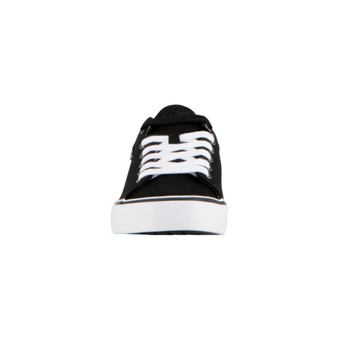 Lugz Ally WALLYC-060 Womens Black Canvas Lace Up Lifestyle Sneakers Shoes