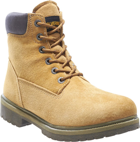 Wolverine Waterproof DD 6" W01191 Mens Brown Wide Suede Work & Safety Boots