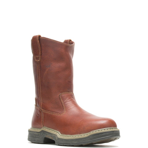 Wolverine Raider Wellington 10" W02429 Mens Brown Leather Work Boots