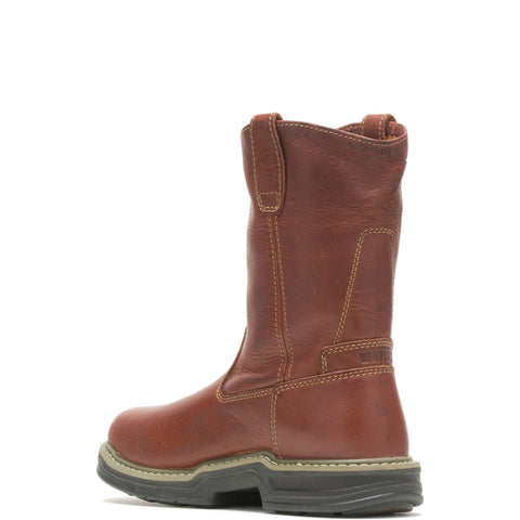 Wolverine Raider Wellington 10" W02429 Mens Brown Leather Work Boots
