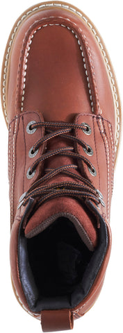 Wolverine T-Bone Moc-Toe 6" W03173 Mens Brown Wide Leather Work Boots