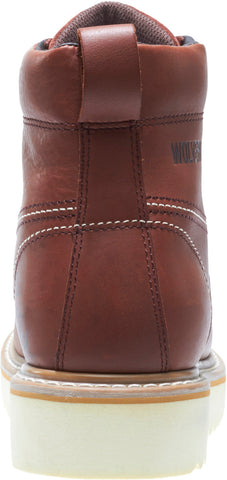 Wolverine T-Bone Moc-Toe 6" W03173 Mens Brown Wide Leather Work Boots
