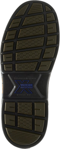 Wolverine Buccaneer 8" Waterproof Contour Welt Mens Brown Work Boots
