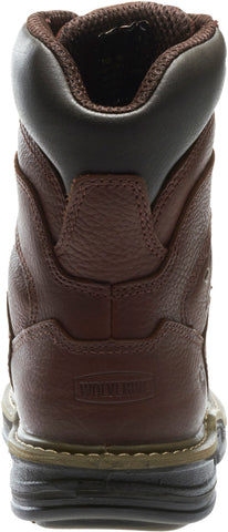 Wolverine Buccaneer 8" Waterproof Contour Welt Mens Brown Work Boots