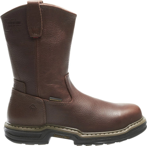 Wolverine Buccaneer Well Waterproof Mens Brown Wide Work & Safety Boots