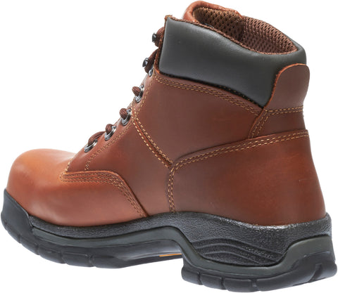 Wolverine Harrison Steel Toe 6" W04904 Mens Brown Leather Work & Safety Boots