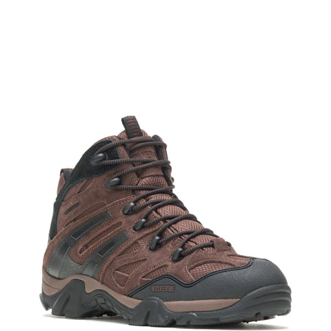 Wolverine Wilderness Waterproof Chukka W080008 Mens Brown Wide Hiking Boots