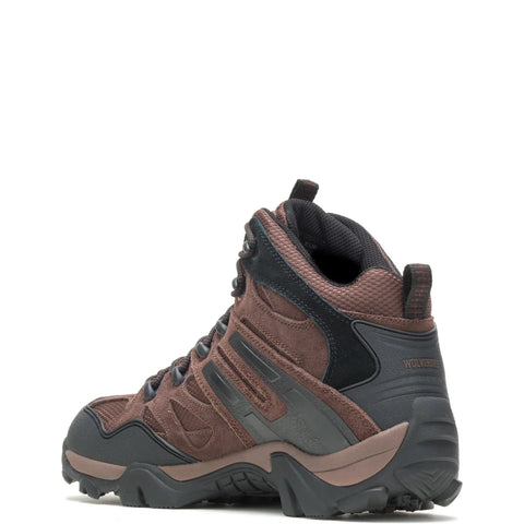 Wolverine Wilderness Waterproof Chukka W080008 Mens Brown Wide Hiking Boots