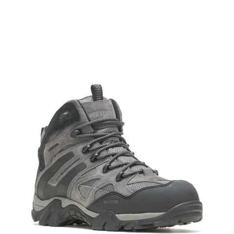 Wolverine Wilderness Composite Toe Waterproof Mens Gray Work & Safety Boots