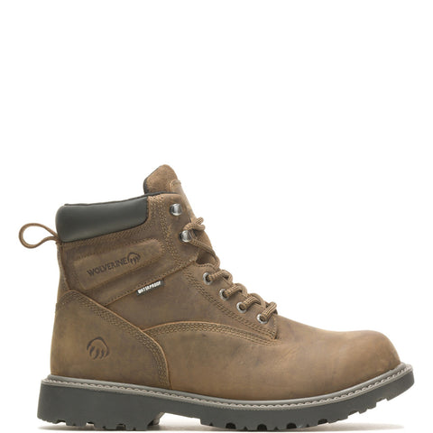 Wolverine Floorhand Waterproof Insulated W080093 Mens Brown Work Boots