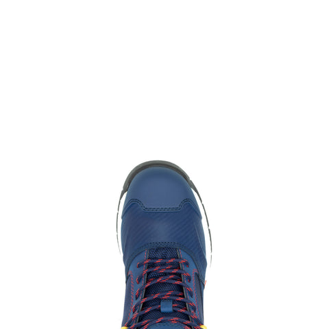 Wolverine Rush Usprg Red Bull Waterproof Carbon Max 6" Mens Blue Work Boots