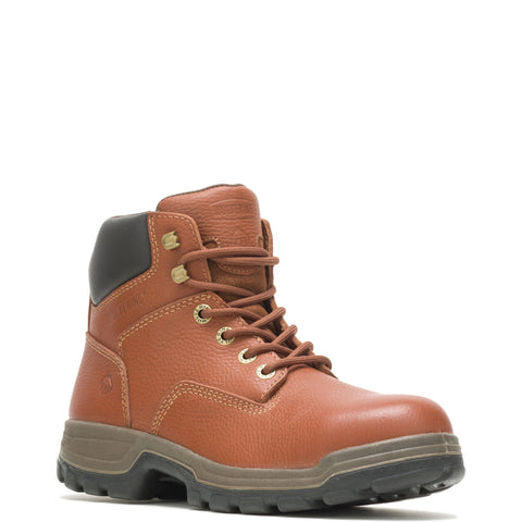 Wolverine 6" Direct Attach Waterproof W08308 Mens Brown Work & Safety Boots