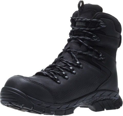Wolverine Glacier Xtreme Waterproof Composite Toe W10885 Mens Black Work Boots