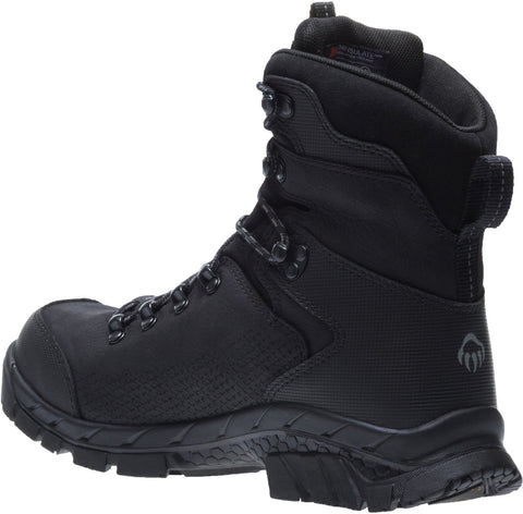 Wolverine Glacier Xtreme Waterproof Composite Toe W10885 Mens Black Work Boots