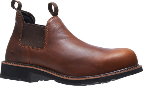 Wolverine Rancher Romeo Steel Toe Mens Brown Wide Work & Safety Boots