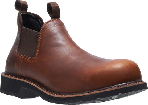 Wolverine Rancher Romeo Steel Toe Mens Brown Wide Work & Safety Boots