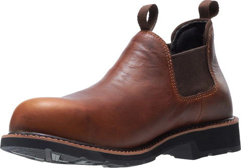 Wolverine Rancher Romeo Steel Toe Mens Brown Wide Work & Safety Boots