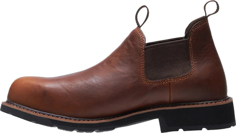 Wolverine Rancher Romeo Steel Toe Mens Brown Wide Work & Safety Boots