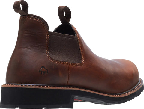 Wolverine Rancher Romeo Steel Toe Mens Brown Wide Work & Safety Boots