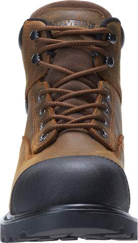 Wolverine Rig Steel Toe Waterproof W191081 Mens Brown Work & Safety Boots