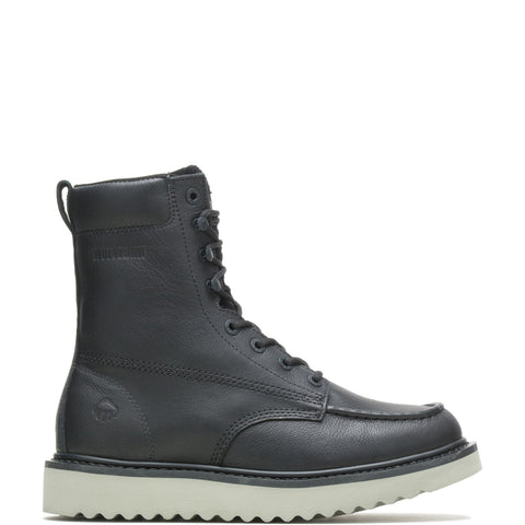 Wolverine Loader 8" W200160 Mens Black Leather Lace Up Work & Safety Boots