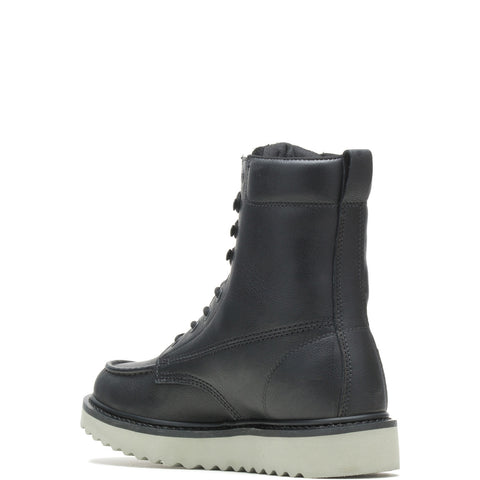 Wolverine Loader 8" W200160 Mens Black Leather Lace Up Work & Safety Boots