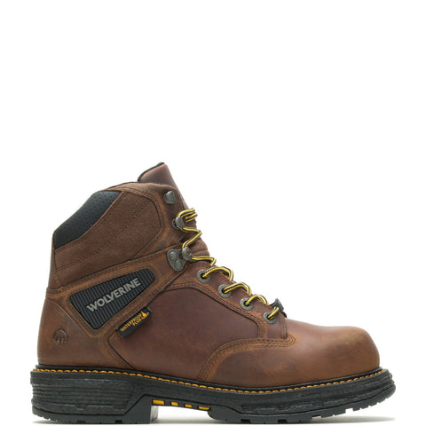 Wolverine Hellcat Ultraspring Waterproof CarbonMax Mens Brown Work Boots