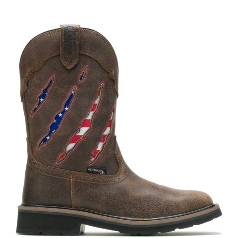Wolverine Rancher Claw WP 10" Mens Brown Extra Wide Work & Safety Boots