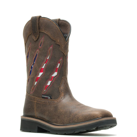 Wolverine Rancher Claw Waterproof W200138 Mens Brown Work & Safety Boots