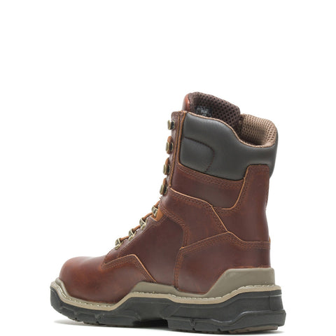 Wolverine Raider Durashocks 8" W210061 Mens Brown Wide Leather Work Boots