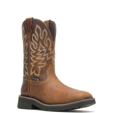 Wolverine Rancher Waterproof Steel Toe W211114 Mens Brown Leather Work Boots