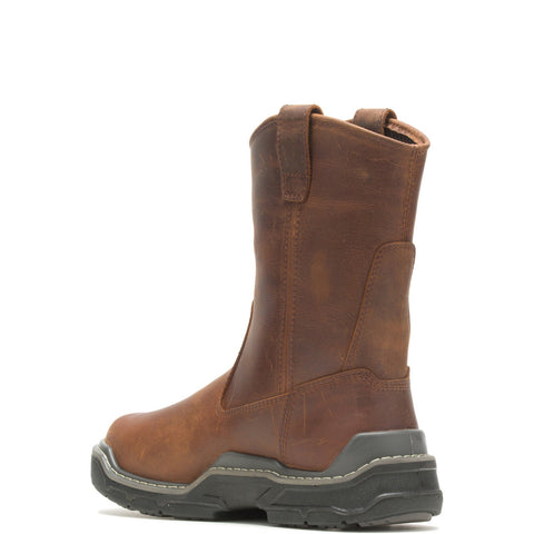 Wolverine Raider Durashocks Metguard Waterproof Mens Brown Wide Work Boots