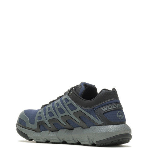 Wolverine Rev Vent DS FLX Lo W211176 Mens Blue Mesh Work & Safety Shoes