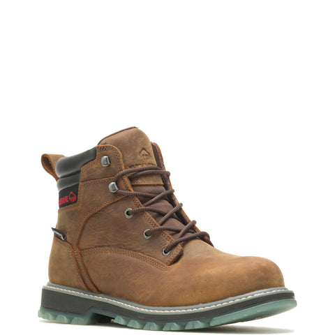 Wolverine Floorhand LX 6" Mens Brown Extra Wide Work & Safety Boots