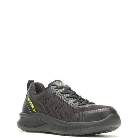 Wolverine Bolt Knit DuraShocks DuraSpring CarbonMax Mens Black Work Shoes