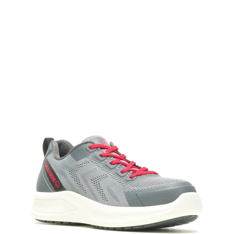 Wolverine Bolt Knit DS DuraSpring CarbonMax Mens Gray Wide Work Shoes