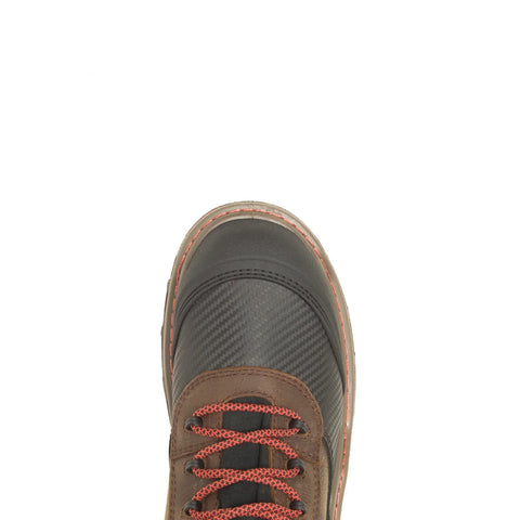 Wolverine Raider Shield DuraShocks FLX WP CarbonMax Mens Brown Work Boots