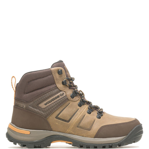 Wolverine Chisel 2 Waterproof Steel Toe 6" Mens Brown Work & Safety Boots
