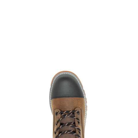 Wolverine Floorhand LX Cap Toe WP Steel Toe 6" Mens Brown Extra Wide Work Boots